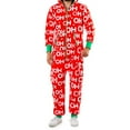 thumbnail image 1 of Pyjama de Noël Confortable pour Hommes, Combinaison Confortable pour Adultes, 1 of 2