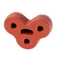 thumbnail image 1 of Almencla Support de Fixation Arrière en Caoutchouc 3 Trous pour XF 2008-2018 Fabrication Avancée Rouge, 1 of 6