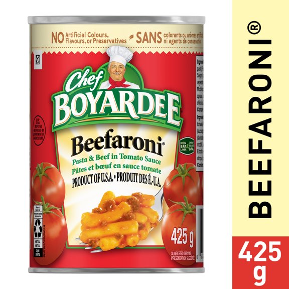 Chef Boyardee® Beefaroni Pasta And Beef in Tomato Sauce