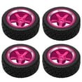 thumbnail image 4 of ANGGREK RC Car Tire, 4Pcs Drift Wheel Set For Replacement, 4 of 8