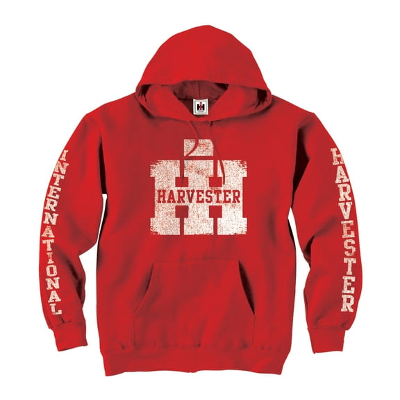 Case IH - IH College Harvester Chest And Arms - Men's Pullover Hoodie
