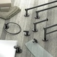 thumbnail image 3 of Gatco 4661MX Reveal 18" Towel Bar, Matte Black, 3 of 4