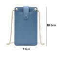 thumbnail image 2 of Bolso ultrafino del teléfono móvil de las mujeres de moda, bolso tejido de la cadena del modelo MFZFUKR CPB-US-PSF868-3, 2 of 5