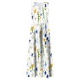 thumbnail image 4 of Robes d'Été pour les Femmes 2023 Causal Ourlet A-Ligne Fluide Smocké Mini Robe, 4 of 5