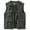 Army Green, variant on jjayotai Mens Coat Jacket Clearance Men's Sleeveless Work Clothes Jacket Solid Color Stand Collar Multiple Pockets Outdoor Sports Vest Photography Leisure Coat