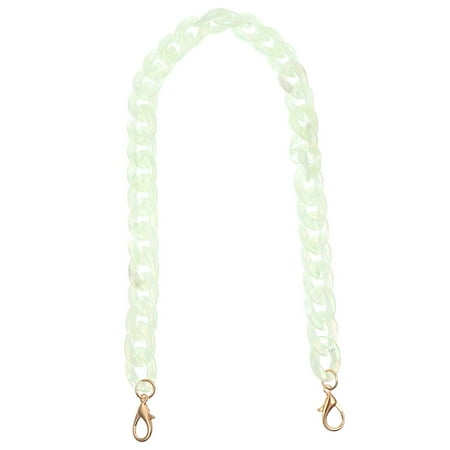 

1Pc Versatile Chic Bag Chain Rainbow Fish Bone Chain Jewelry Bag Shoulder Strap