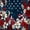 Floral American Flag, variant on Black Red Checked 16x24 Flannel Bath Mat for Bathroom, Anti-Slip Backing Soft Bathroom Rug, Washable Water Absorbent Mat