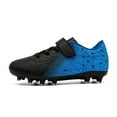 thumbnail image 5 of MUXiin Boys Girls Soccer Cleats Firm Ground Youth Football Cleats Lightweight Outdoor Athletic Soccer Shoes for Little Big Kids, 5 of 9