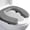 Gray, variant on Toilet Seat Cushion with 2-inch High-Density Foam,Toilet Seat Riser-Suitable for Standard,Elongated Toilet Seats Commode Chairs Raised Toilet Seats(Grey)