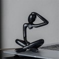 thumbnail image 3 of Nordic Abstract Statue Abstract Figure Sculpture Small Ornaments C, 3 of 5