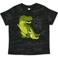 thumbnail image 3 of Inktastic I Love My Dad with Baby and Daddy Tyranasaurus Rex Boys or Girls Toddler T-Shirt, 3 of 5