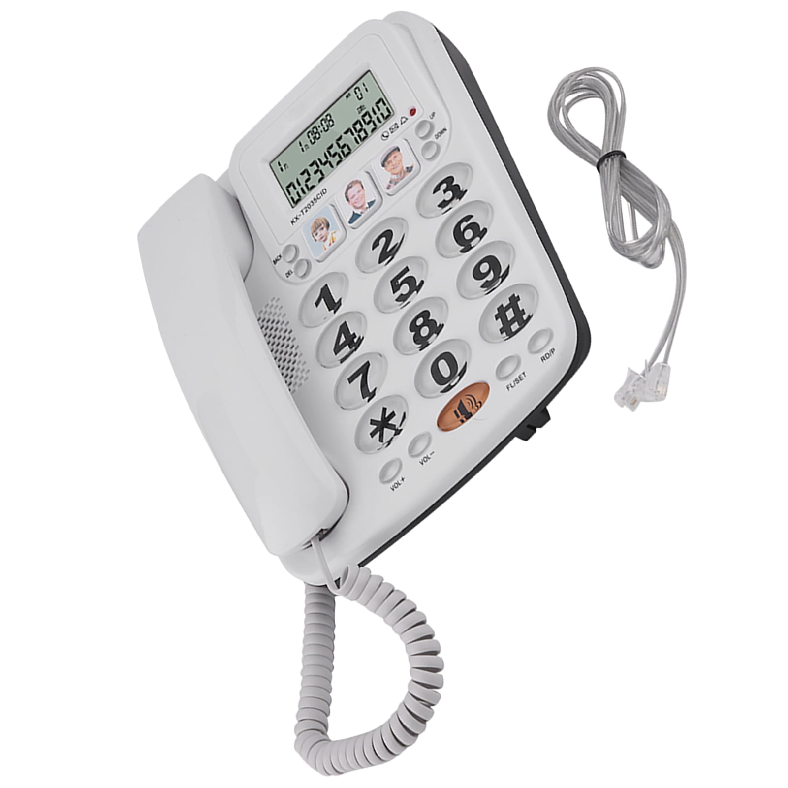 Corded Phone With Answering Machine Corded Telephones For Home 2line