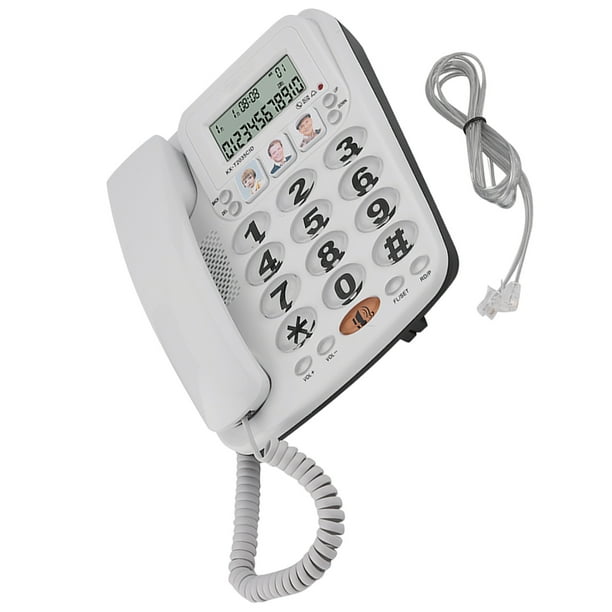 Corded Phone With Answering Machine Corded Telephones For Home 2line