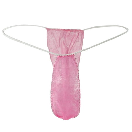 Disposable T String Thong Bikini Panties,Disposable Panties for Women Spa T  Thong Underwear for Spray Tanning and Spa Treatments, Individually Wrapped  : : Clothing, Shoes & Accessories