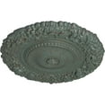thumbnail image 3 of Ekena Millwork 21"OD x 2"P Marseille Ceiling Medallion (Fits Canopies up to 7 3/8"), Hand-Painted Cloud Burst Crackle, 3 of 6