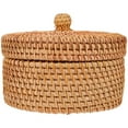 thumbnail image 4 of Rattan Storage Basket Box for Indoor Use, Multi-Purpose Sundries Organizer Container, and Stylish Home Storage Solution, 4 of 8