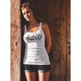 thumbnail image 2 of Austria Cursive  Tank Women -Image by Shutterstock, Female x-Large, 2 of 4