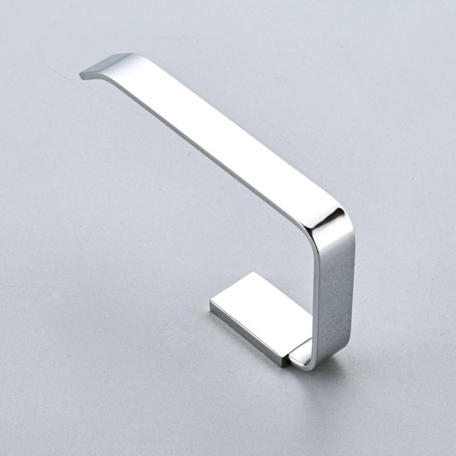 Soporte de Colgador de Toallas de de Latón Colgadores de Gancho de Montaje en Pared Plateado 16cm BLESIY Soporte para toallas de baño