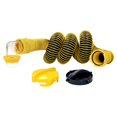 thumbnail image 1 of Saturnhose 10 FT RV Sewer Hose Kit Heavy-Duty Sun-Resistant Leak-Proof with 90 Degree Clear View Sewer Adapter Storage Cap, 1 of 9
