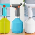 thumbnail image 3 of Luxcidy 1L Electric Spray Bottle, 3.7V Electric Plant Mister with Adjustable Spout of Water Mist or Water Column, Rechargeable Spray Bottle for Garden, Cleaning (White), 3 of 4