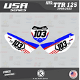 thumbnail image 3 of Kalair GFX Graphics Kit for Yamaha TTR125 (2008+) Usa Series, 3 of 5