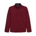 thumbnail image 4 of Suéter IZOD Thermosoft de fleece con cierre de un cuarto, color borgoña, talla XL, 4 of 6