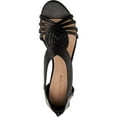 thumbnail image 3 of Charter Club Womens Ginifur Faux Leather Casual Wedge Sandals, 3 of 3