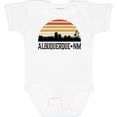 thumbnail image 3 of Inktastic Albuquerque New Mexico Skyline Boys or Girls Baby Bodysuit, 3 of 5