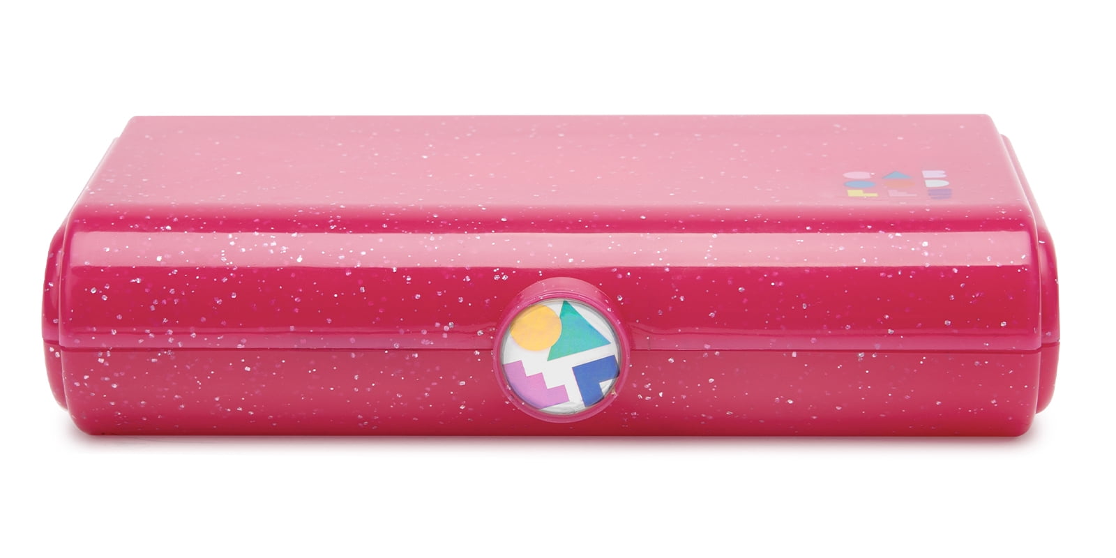 Caboodles Take it Tote Cosmetic Case, Shooting Star - Deep Pink Sparkle