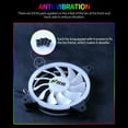 thumbnail image 3 of Caja RGB 120 mm Ventilador Chasis Enfriador Velocidad ajustable / Control remoto / Concent Abanopi Ventilador de caja, 3 of 6