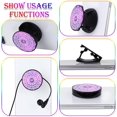 thumbnail image 4 of 9 Pieces Cell Phone Grip Holder Colorful Collapsible Phone Holder Self-adhesive Sublimation Phone Holders For Smartphone And Tablets (nebula), 4 of 4
