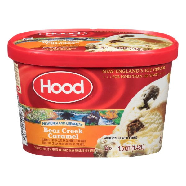 Hood Ice Cream New England Creamery Bear Creek Caramel