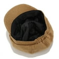 thumbnail image 4 of CONYUMN Vintage Beret Hats for Womens Fashion Newsboy Hats Wool Visor Beret Cabbie Cap Ladies Solid Color Winter Hats Newsboy Caps (Black,One Size), 4 of 4