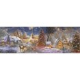 thumbnail image 1 of Pintura de diamantes de gran tamaño Diy, paisaje de invierno, casa de Navidad, mosaico, obra de arte, bordado de diamantes de imitación completo, imagen, regalos AA4482, 1 of 4