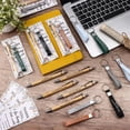 thumbnail image 4 of 24 Sets Employee Appreciation Gift Include Bamboo Ballpoint Pens Thank You Cards Inspirational Bookmark Cards Silicone Key Chain Bulk Thank You Gift for Coworkers Staff Teacher Doctor Team Volunteer, 4 of 7