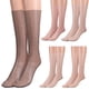 thumbnail image 1 of BRIGHTFUFU 5 pares de calcetines transparentes de verano, calcetines finos hasta el tobillo, calcetines de encaje, calcetines sueltos transparentes para mujer, 1 of 8