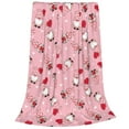 thumbnail image 2 of Fuzoiu Gnome With Heart Print Ultra-Soft Micro Fleece Blanket,All Seasons Flannel Throw, Lightweight Blanket for Bed, Sofa, Couch, Movie Night, Camping, and Travel-60"x50", 2 of 7