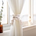 thumbnail image 1 of RuiJiao Liquidation Embrasses en Corde de Rideau en Coton Naturel - Embrasses Décoratives pour Rideaux Style Rural Embrasse de Draperie (Beige'), 1 of 6