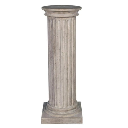 Design Toscano Classical Greek Fluted Plinth: Large