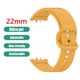 thumbnail image 4 of Correa Silicona Reloj Repuesto Ajustable para Fit 3 2024 () Amarillo, 4 of 9