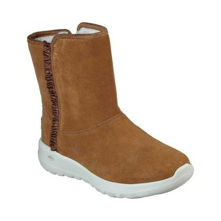 Womens Skechers On The Go Joy Snowflake Boot