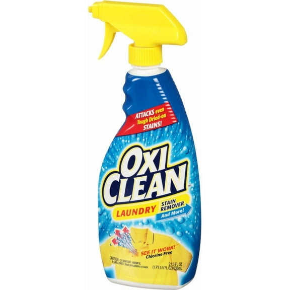 Oxi Clean Laundry Stain Remover Spray 21.5 oz Pack of 5