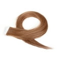 thumbnail image 5 of 20 Pcs Tape in Human Hair Extensions Glue in Hair Extensions Skin Weft Remy Human Hair Long Straight 16-22 Inches Free Tapes, 5 of 7