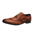 thumbnail image 2 of Zapatos brogue de corte bajo con cordones para uso formal, informal, cómodo y profesional para hombres Wmkox8yii 123q2358, 2 of 6