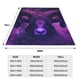 thumbnail image 3 of Balery Purple Starry Sky Antelope Manta de Felpa Suave y Acogedora – Cobija de Franela Aterciopelada para Cama, Lavable y Cálida para Sofá, Mascotas, Transpirable-50"x40", 3 of 7