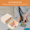 thumbnail image 3 of Baweave 3Pcs Small Wooden Box Unfinished For Diy Crafts And Storage, 3 of 8