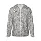 thumbnail image 1 of Fotbe Silver Glitter Chaqueta con Protección Solar UPF 50+ para Hombre y Mujer, Camisa con Capucha y Bolsillos-Small, 1 of 7