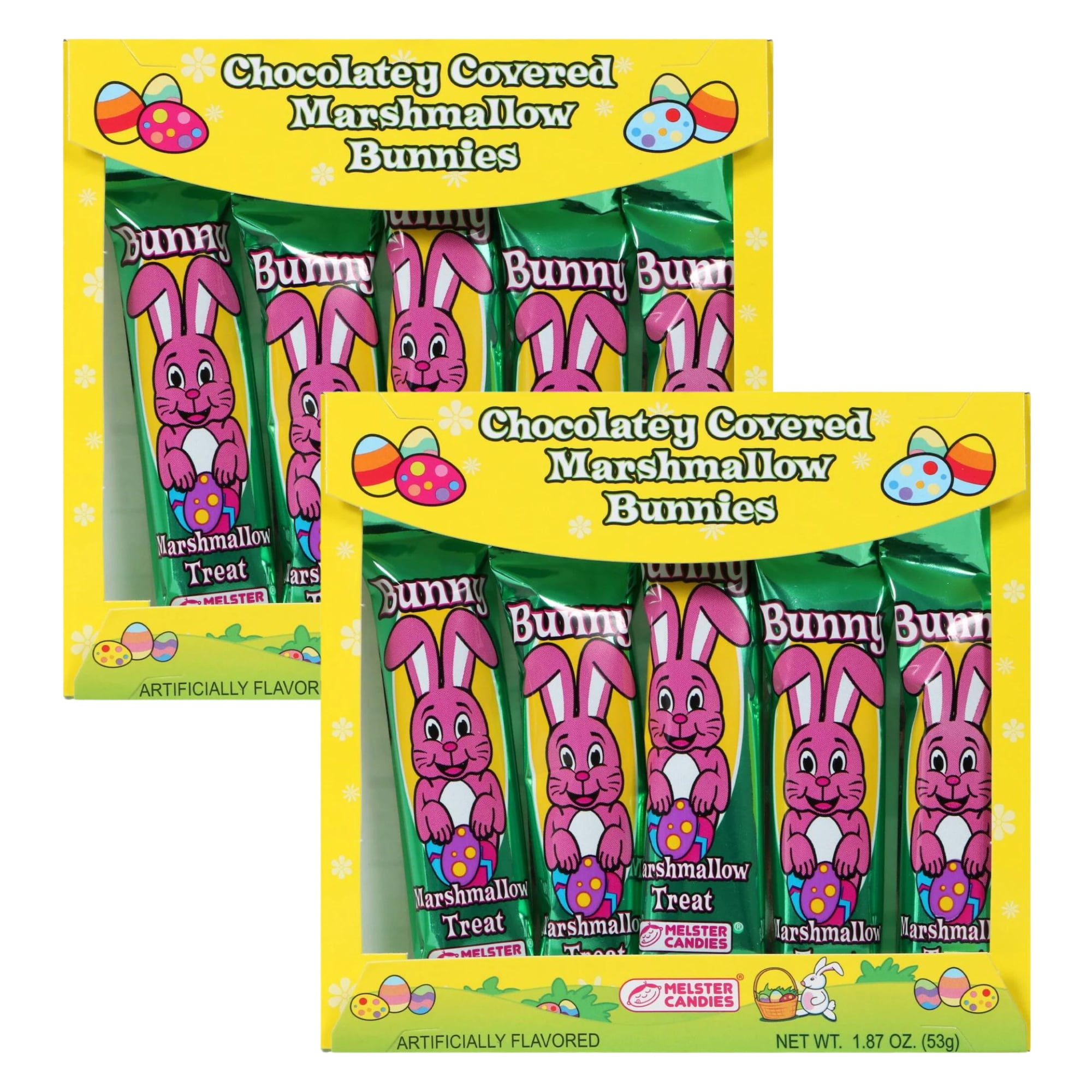 A1 UNLIMITED ChocolateyCovered Marshmallow Bunnies, Fluffy Candy