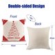 thumbnail image 2 of Juego de 4 fundas de almohada decorativas de Navidad, estilo 1, 2 of 5