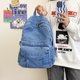 thumbnail image 2 of Mochila Jeans Bolso Hombro Mujer Denim Correa Ajustable, 2 of 9